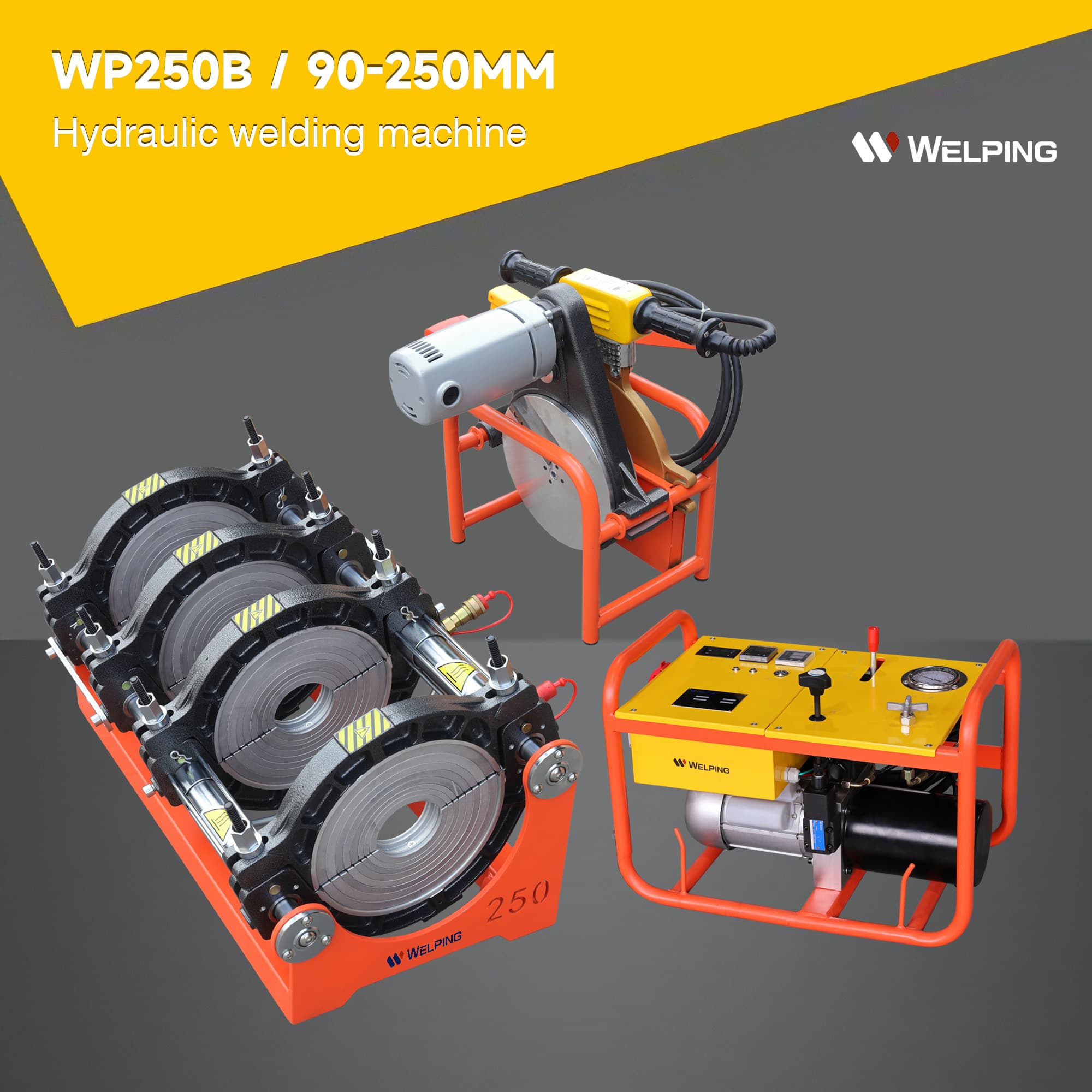 Butt fusion welding machine