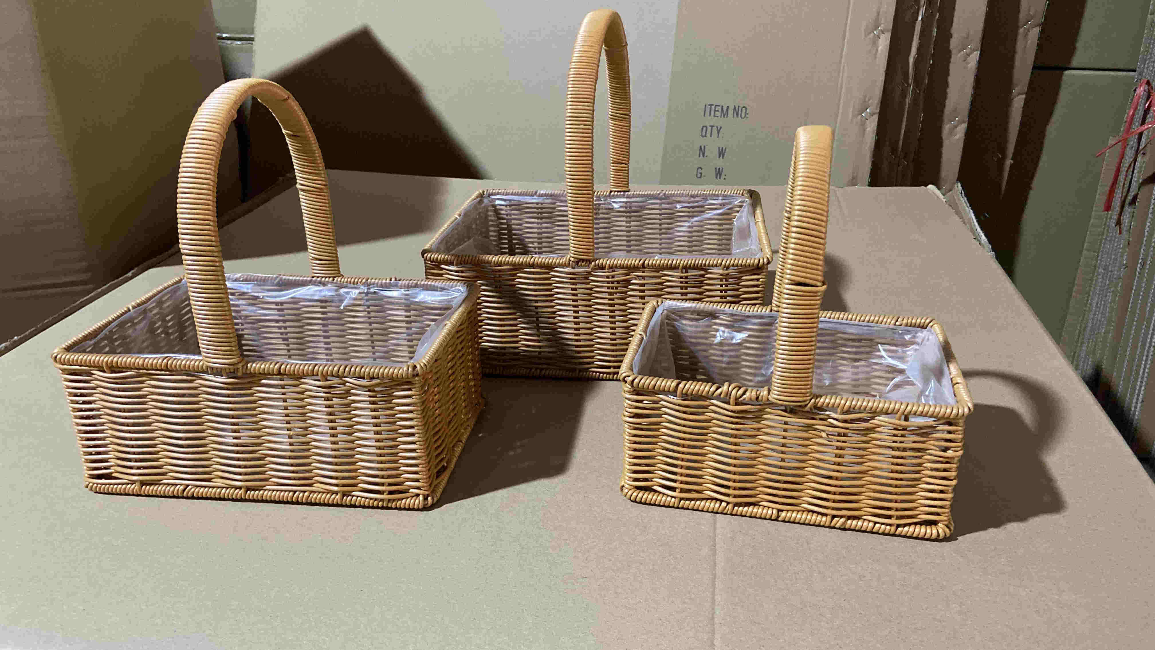 Storage basket, tool basket, flower basket, gift basket