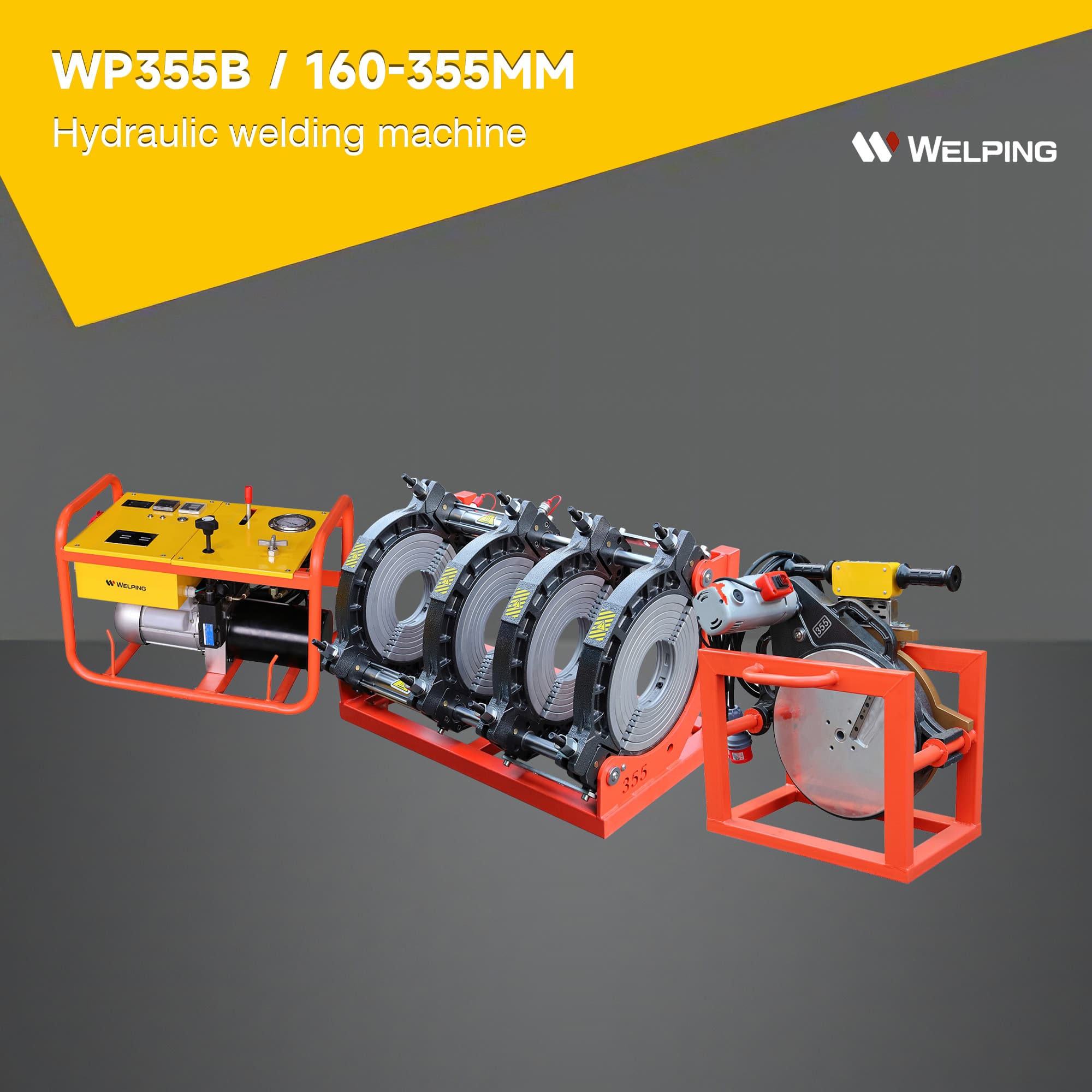 Butt fusion welding machine