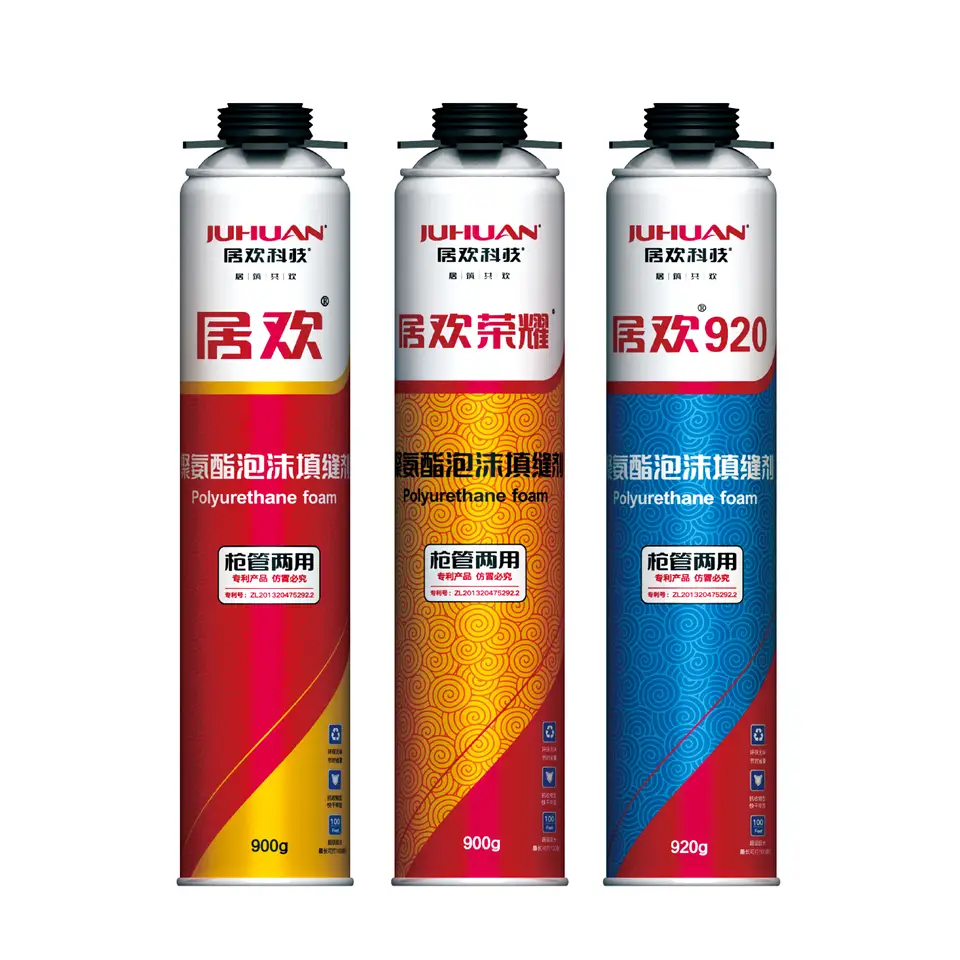 JUHUAN wholesale price caulking gaps spry polyurethane for insulation