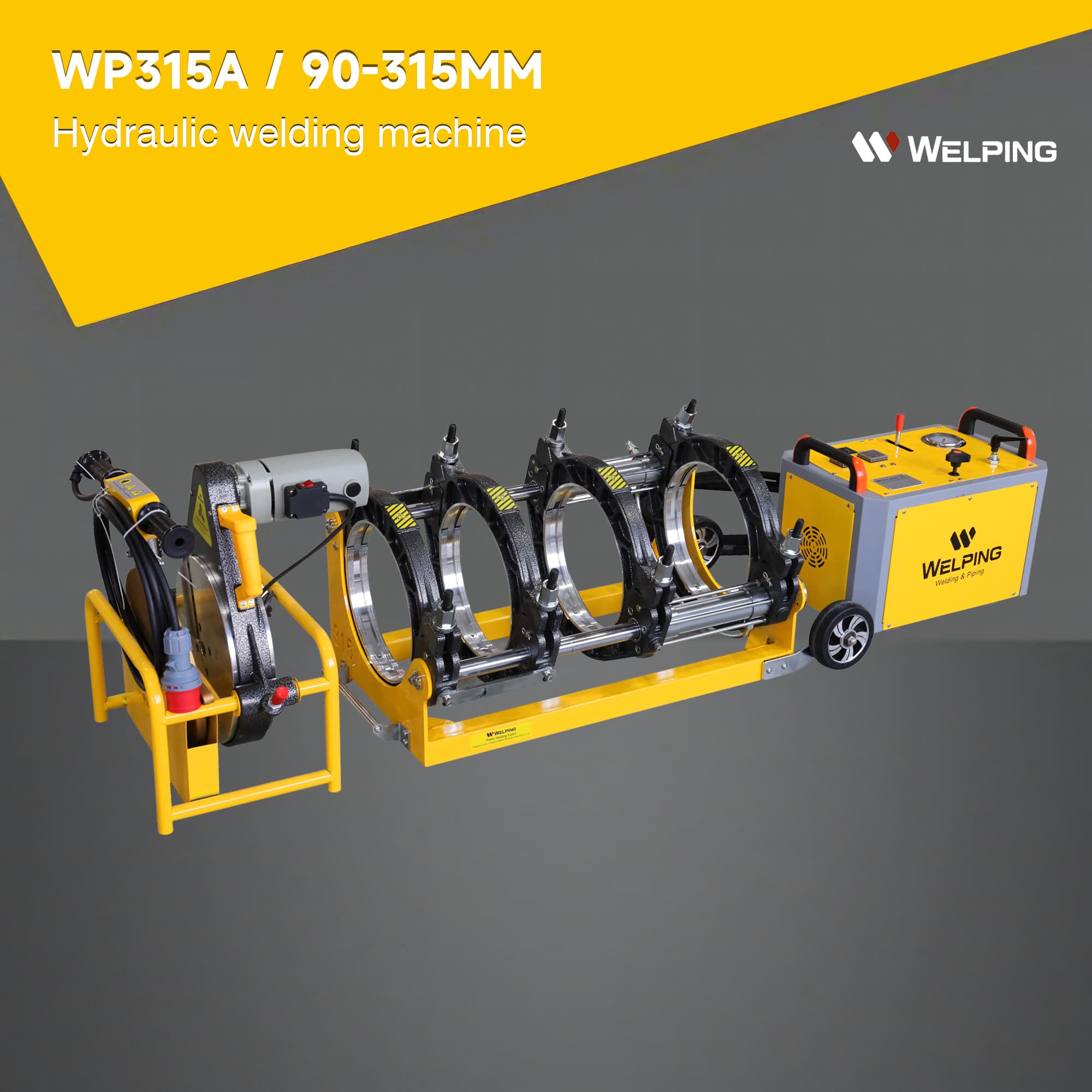 Butt fusion welding machine