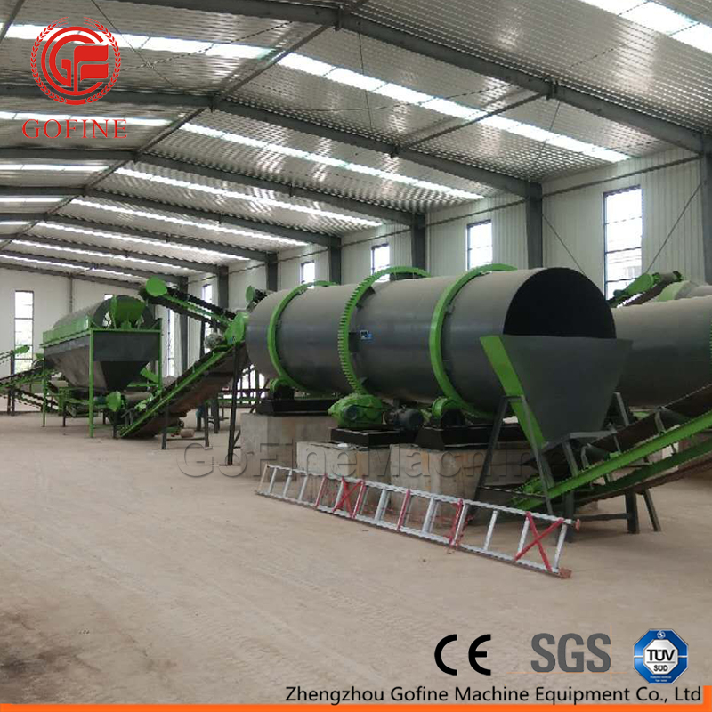 Gofine compound fertilizer processing making line bentonite cat litter factory price