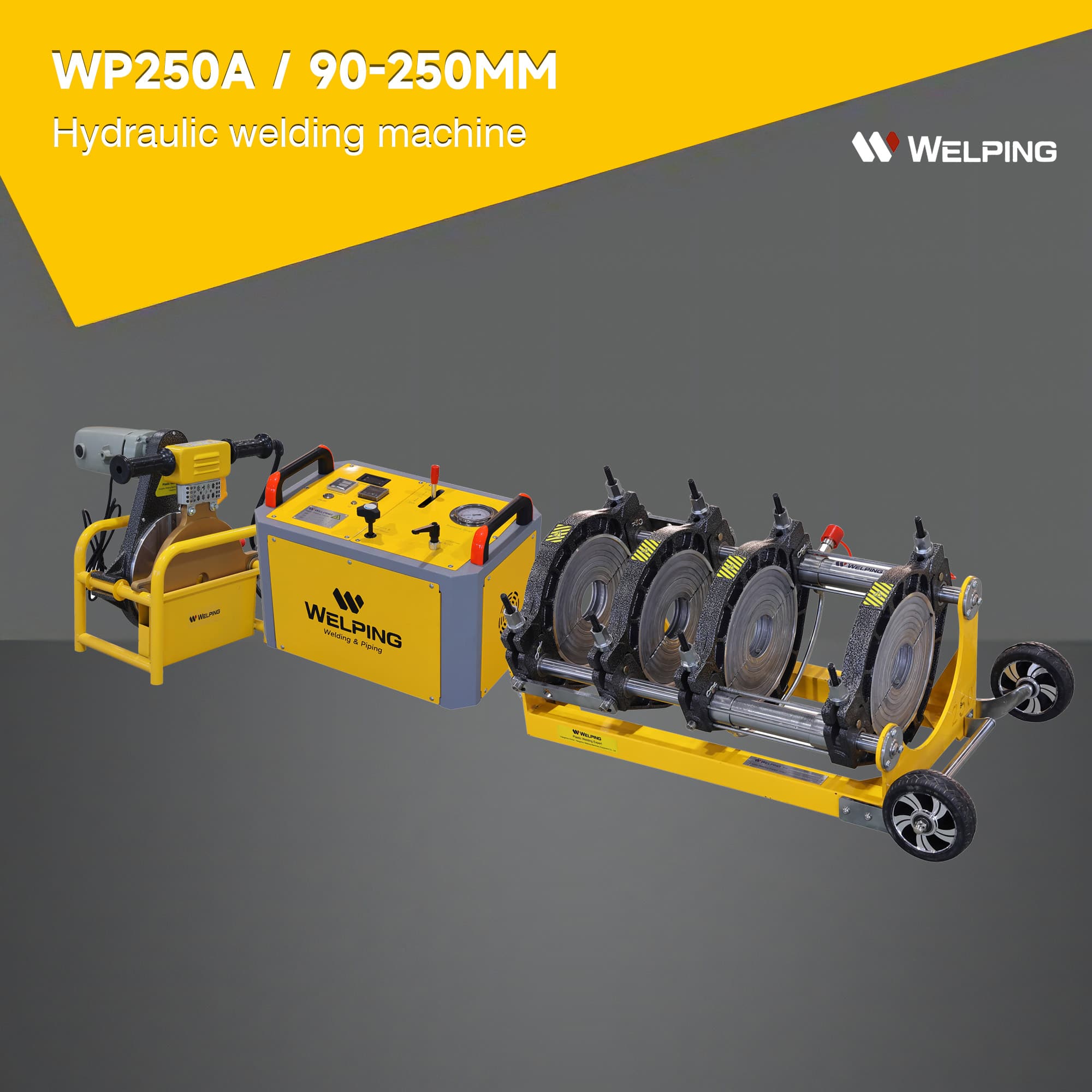 Butt fusion welding machine