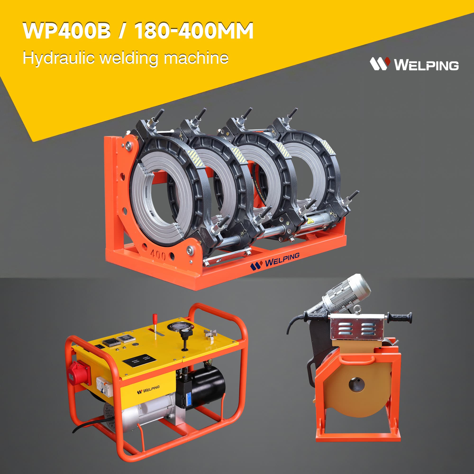 Butt fusion welding machine