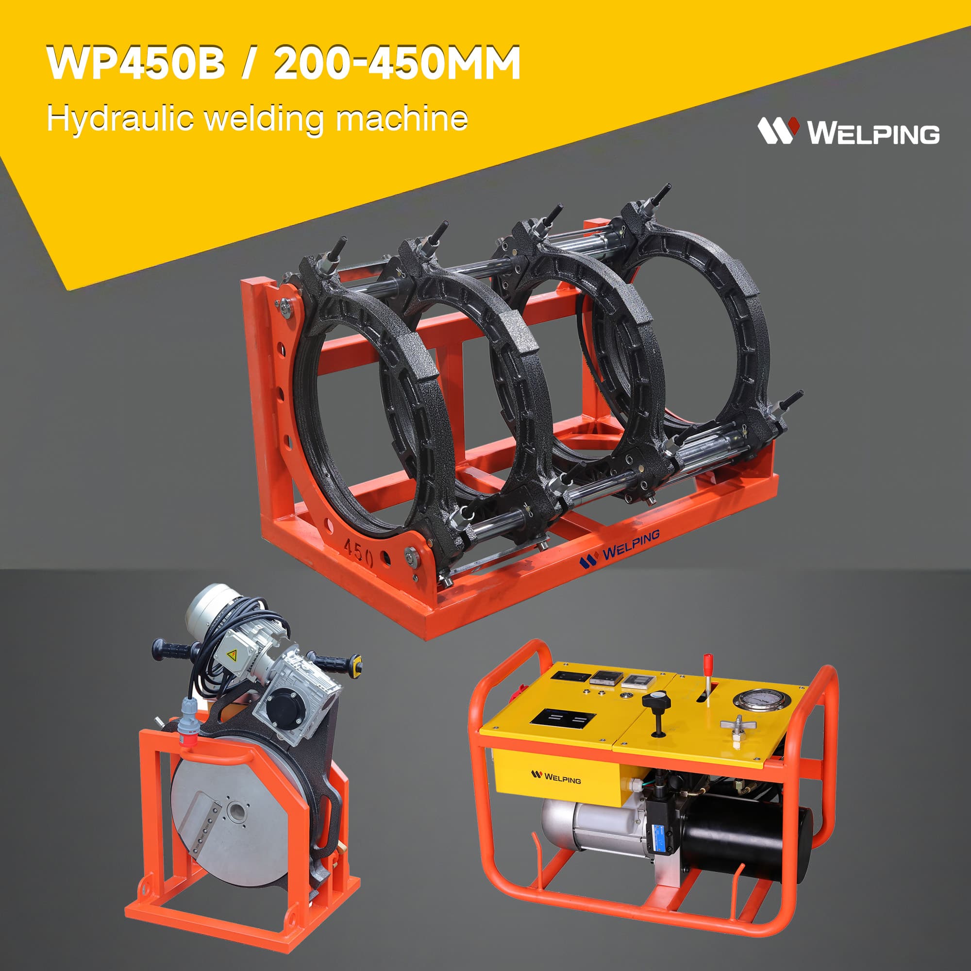Butt fusion welding machine