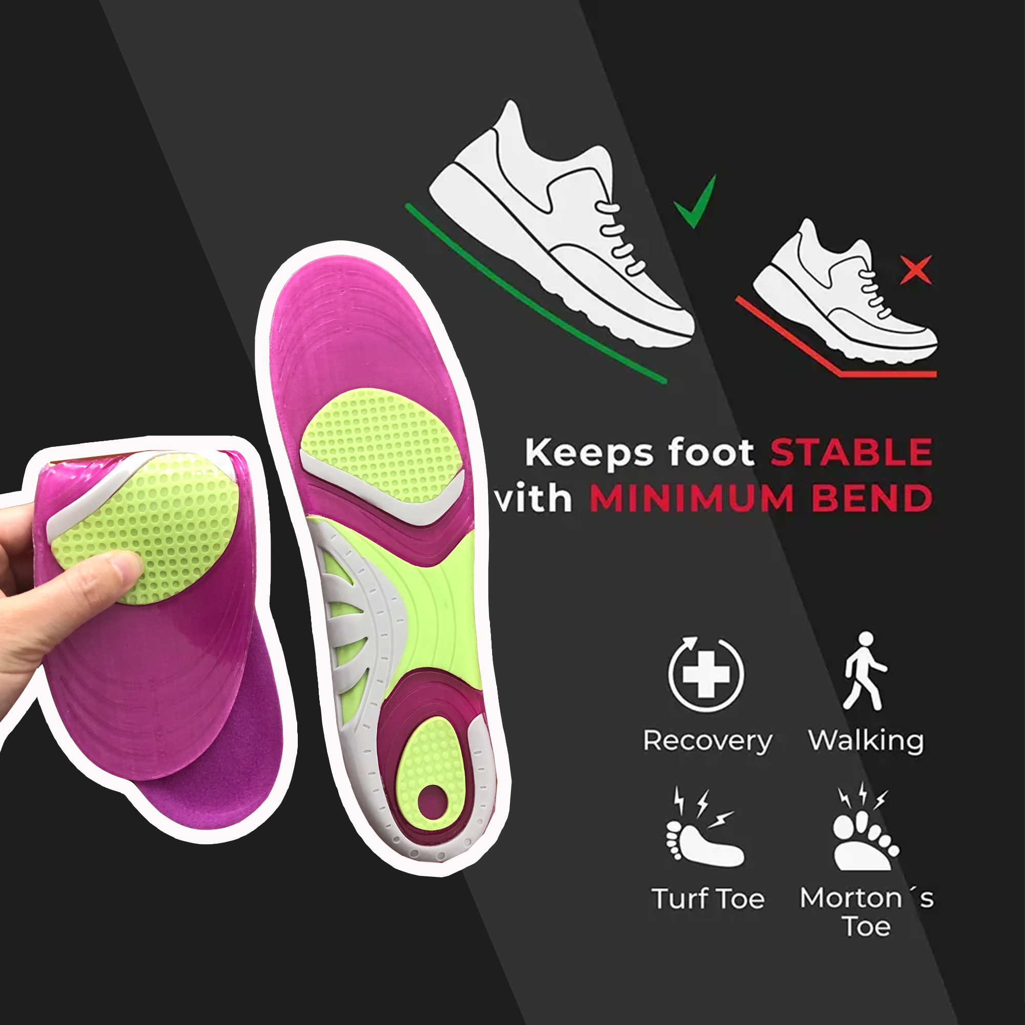 sofa cushion foam golf insoles massage breathable shoes with arch support insoles