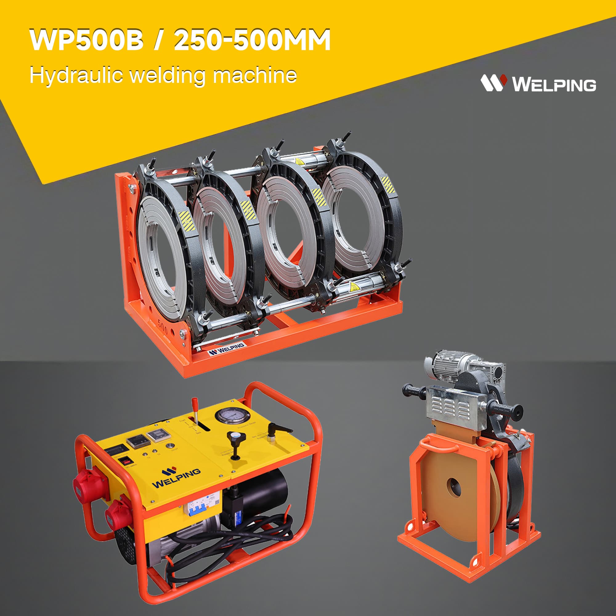 Butt fusion welding machine