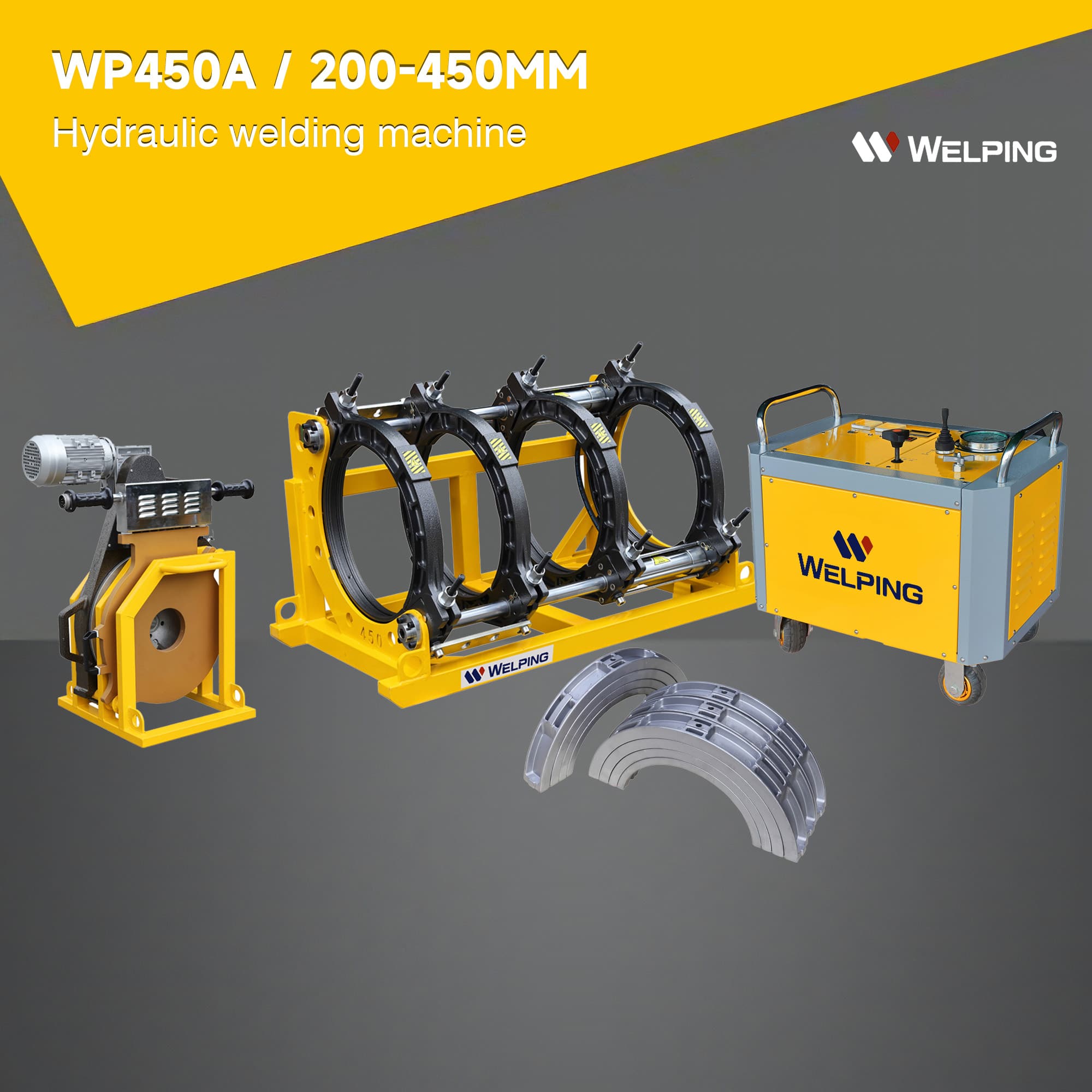 Butt fusion welding machine