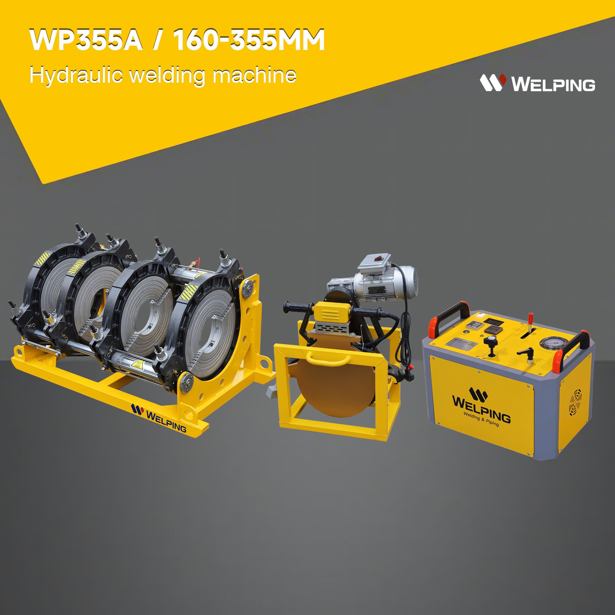 Butt fusion welding machine