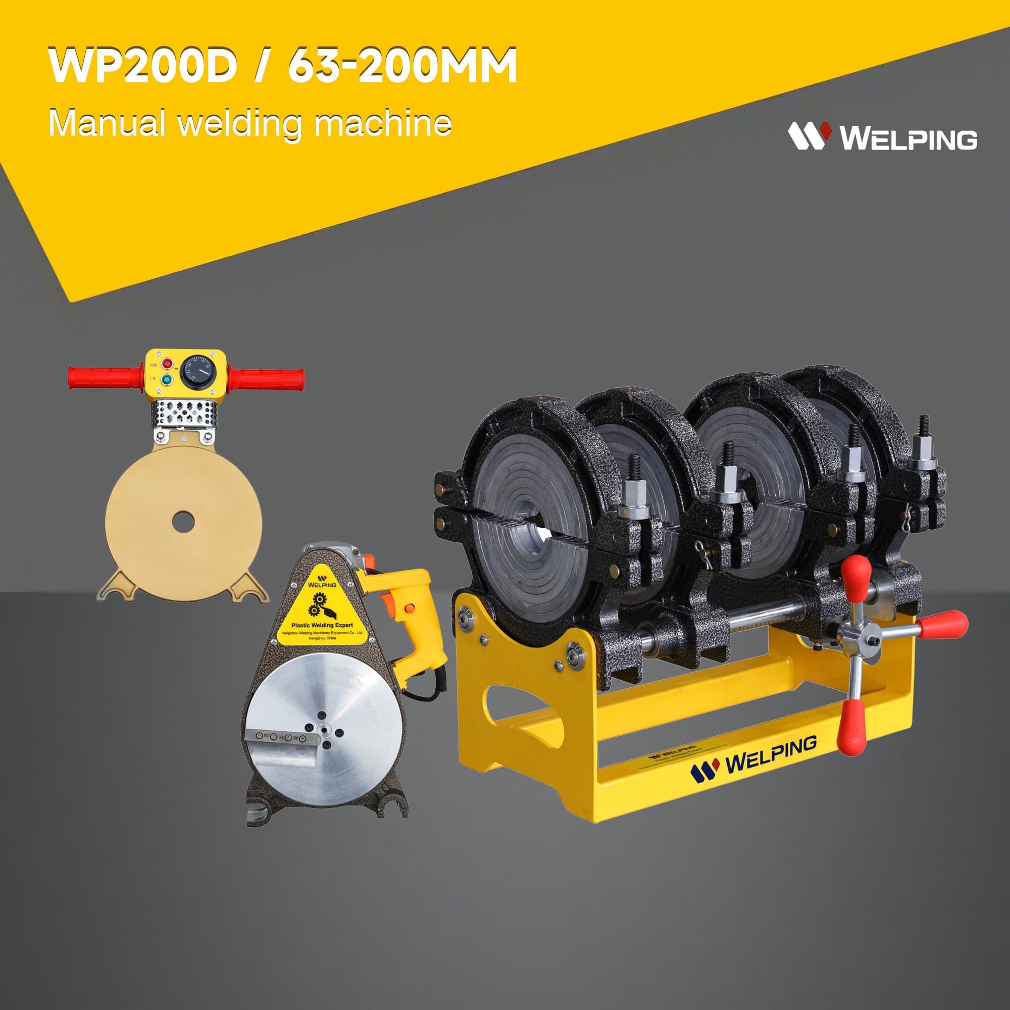 Butt fusion welding machine