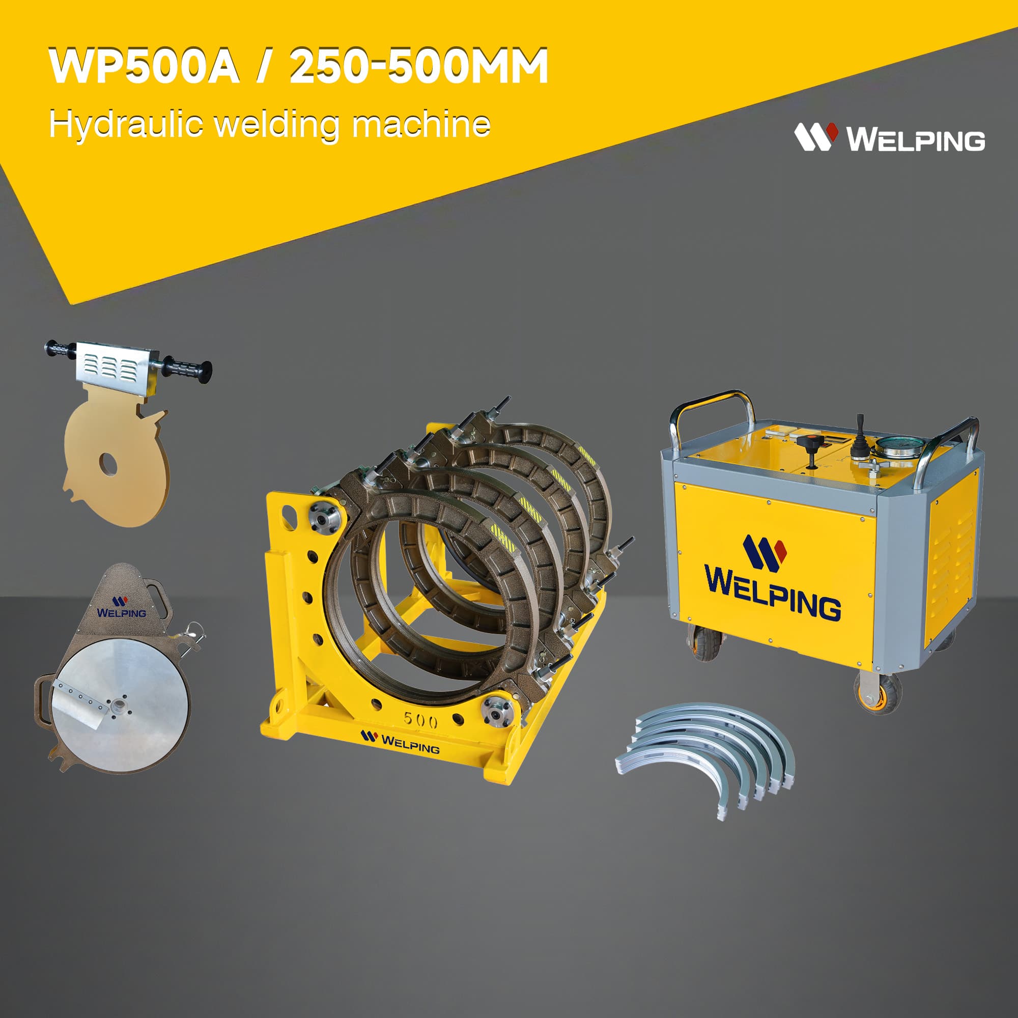 Butt fusion welding machine