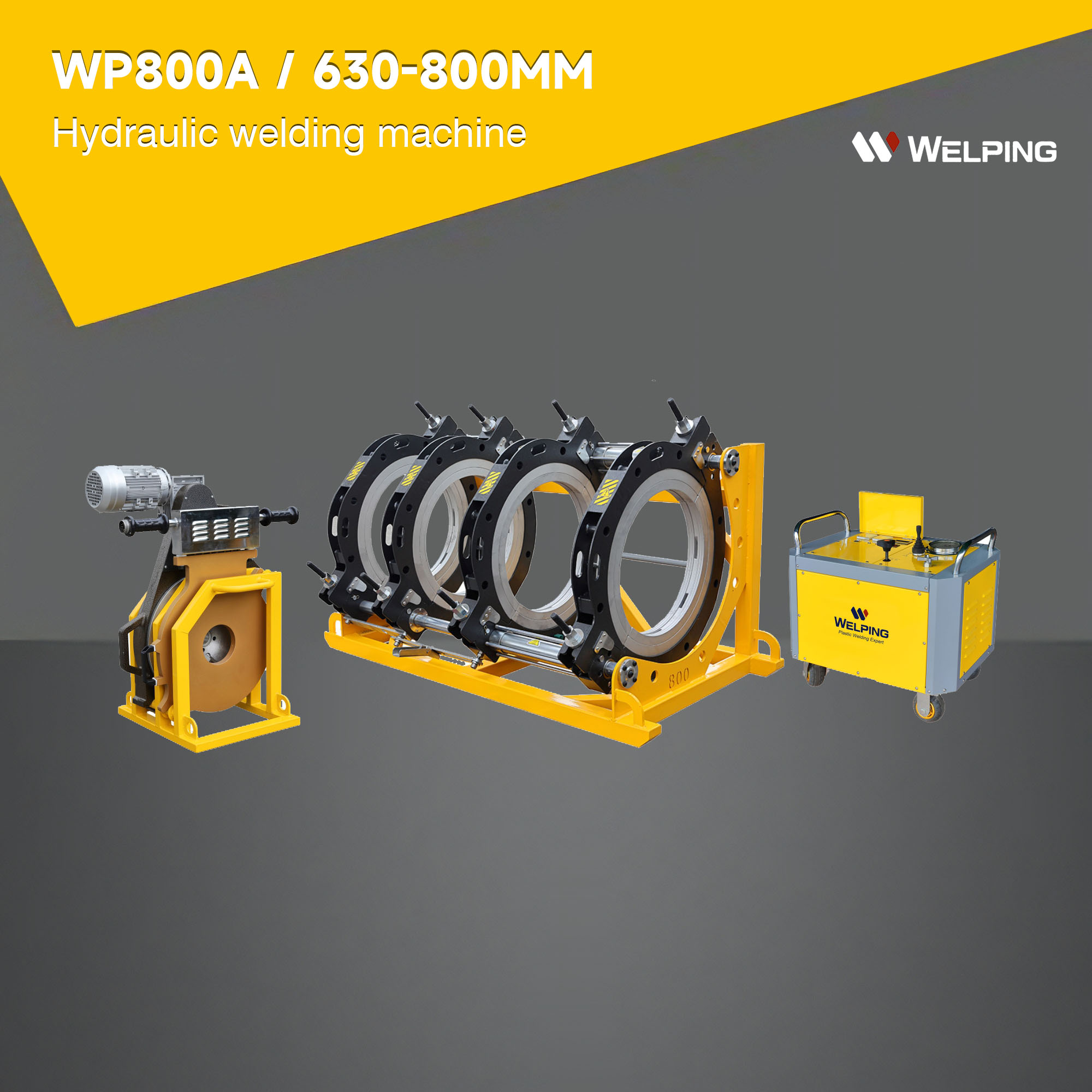 Butt fusion welding machine