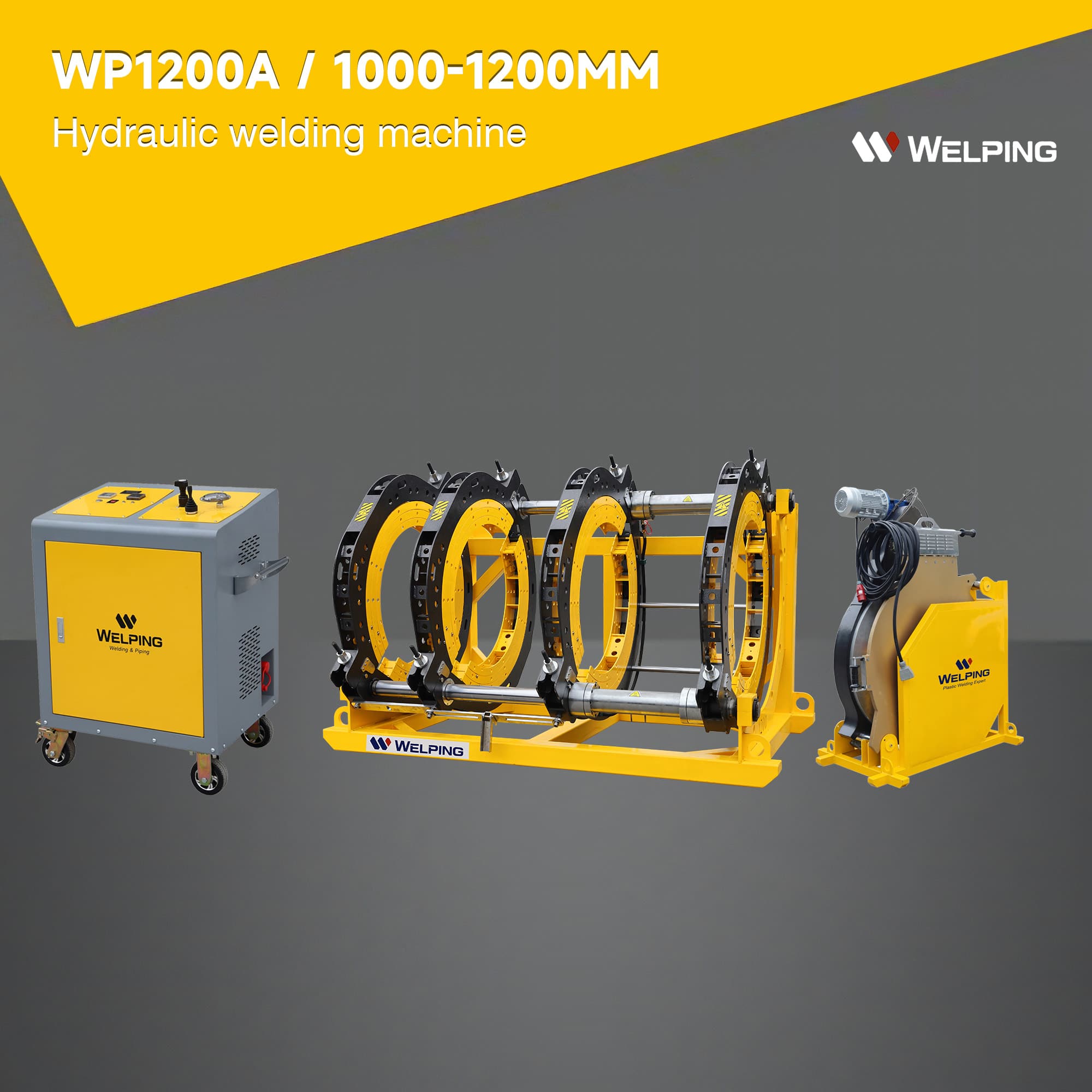 Butt fusion welding machine