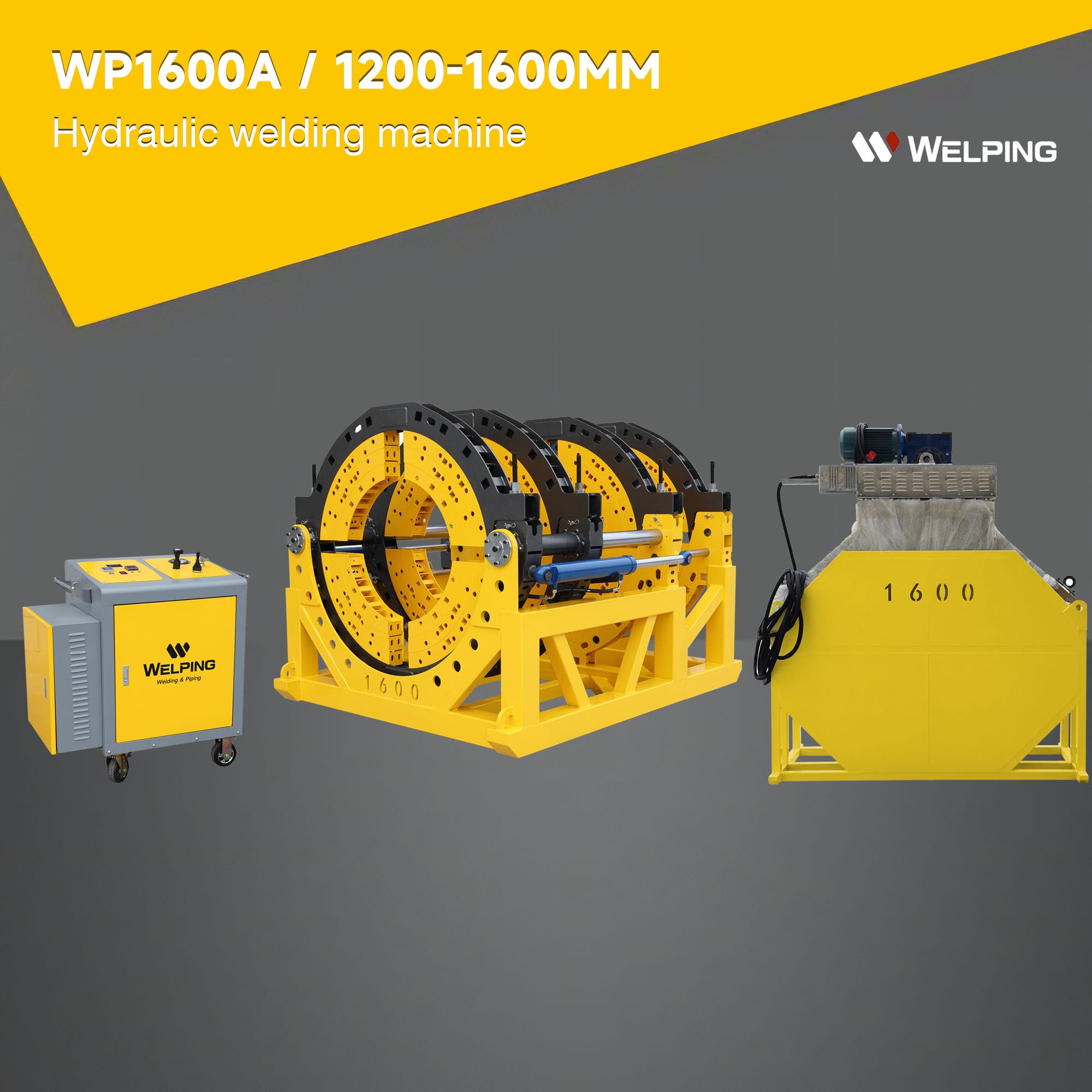 Butt fusion welding machine