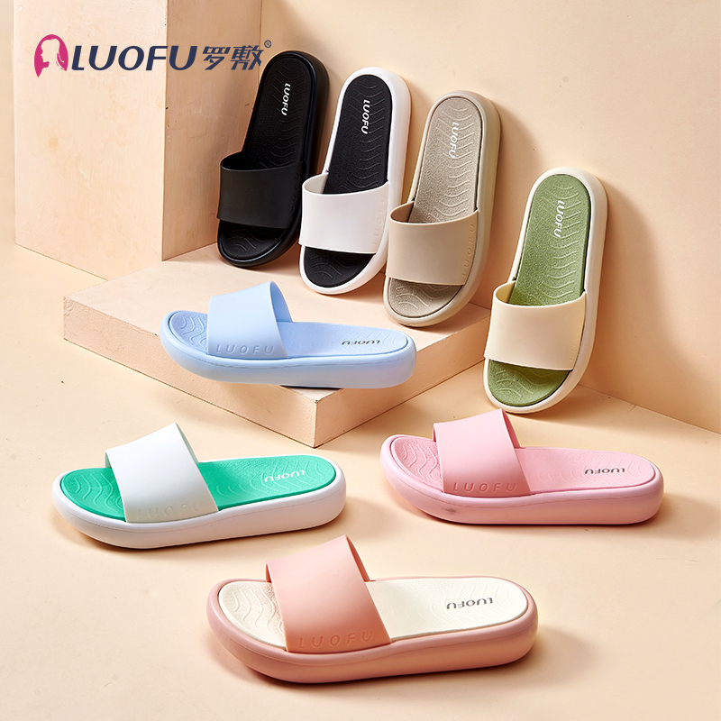 LUOFU EVA sporty thick softness lady slide slipper