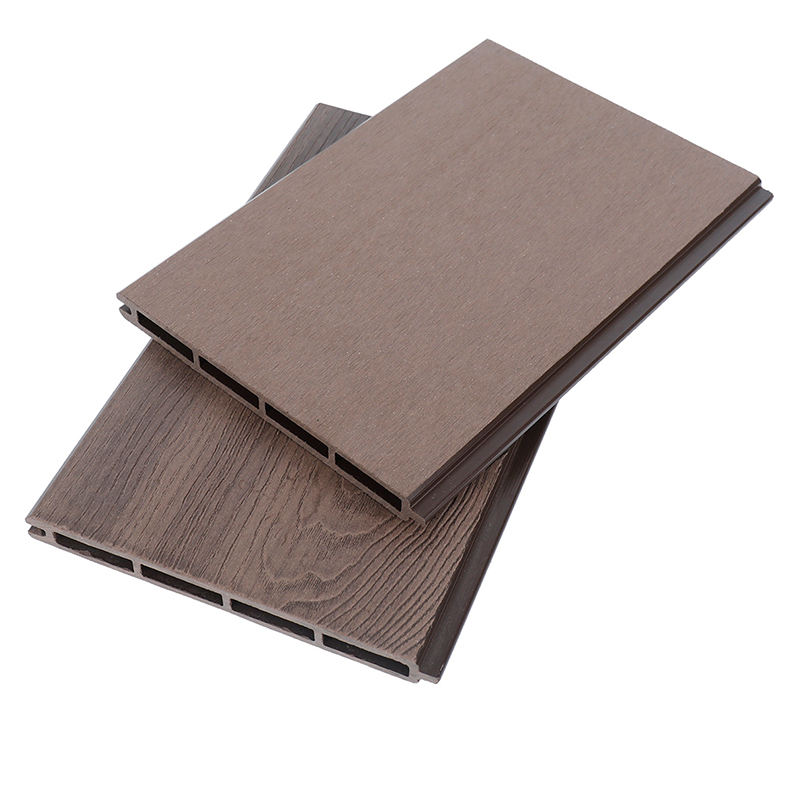 3D embossing Waterproof garden wpc fence