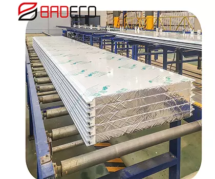 BRDECO PU Sandwich Panel Insulation Properties Maintaining a Good Bearing Capacity