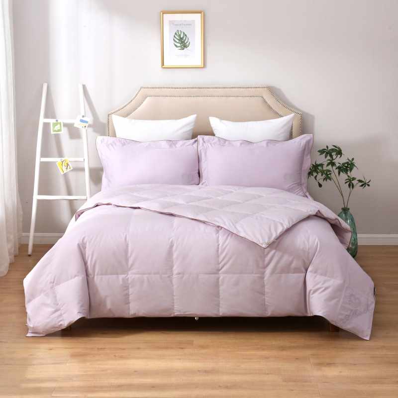 Egyptian Cotton Goose Down Feather Comforter