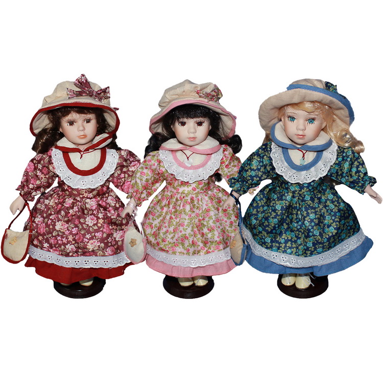 30cm Porcelain Dolls