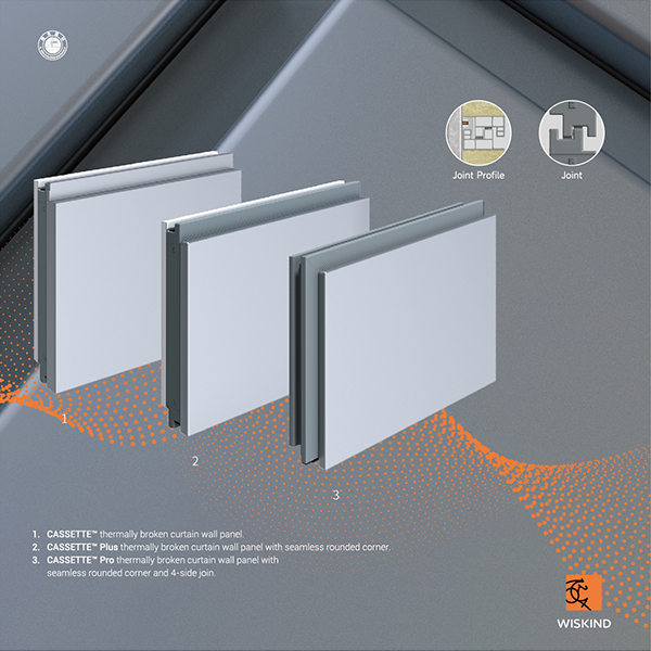 Cassette Thermally Broken Sandwich Panels