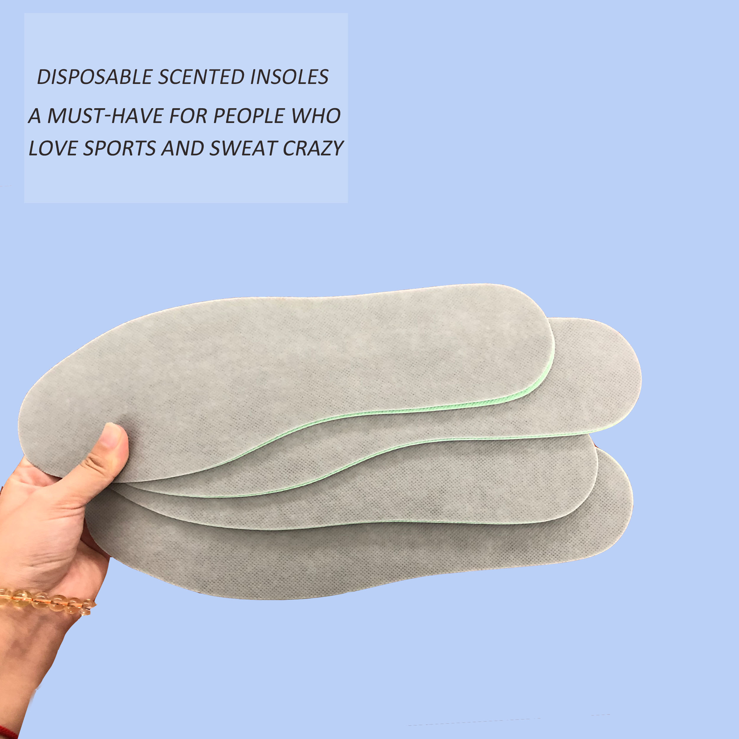 Disposable Scented Insoles Flat Foot Heated Insoles Ortopedicas insoles for shoes sports