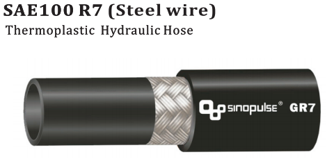 Conductive thermoplastic hydraulic hose