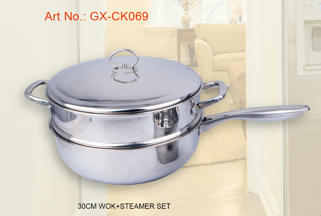 Stainless Steel Wok