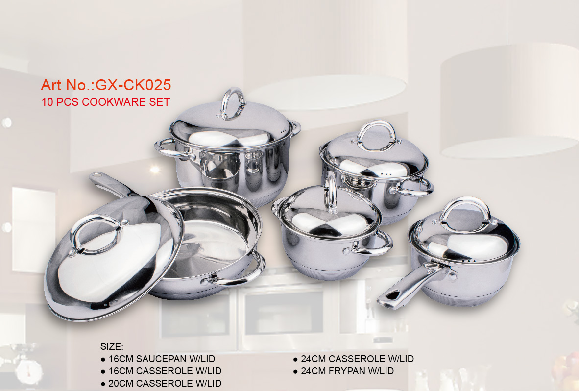 Stainless Steel Cookware Set