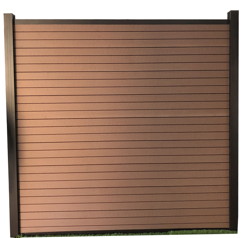 Easily assembled decorative fencing WPC Wood Plastic Composite Garden Fences