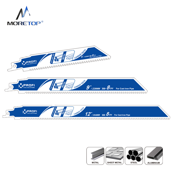Carbide-tipped Reciprocating blades