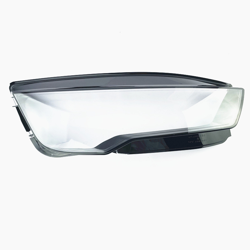 New Style Black Border Transparent Headlight Lens Cover for Q5 13-17 Year