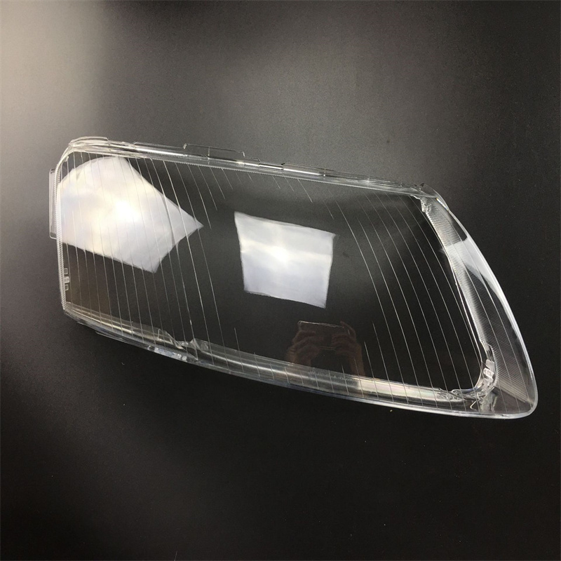 Car Headlight Lens Lampshade Left&Right PC Cover Fit For Audi A6 C6 2006-2011 Headlight Lens Cover