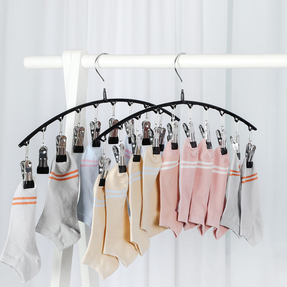 Lindon Metal 10 Clips Women's Legging Organizer Yoga Pants Legging Hanger