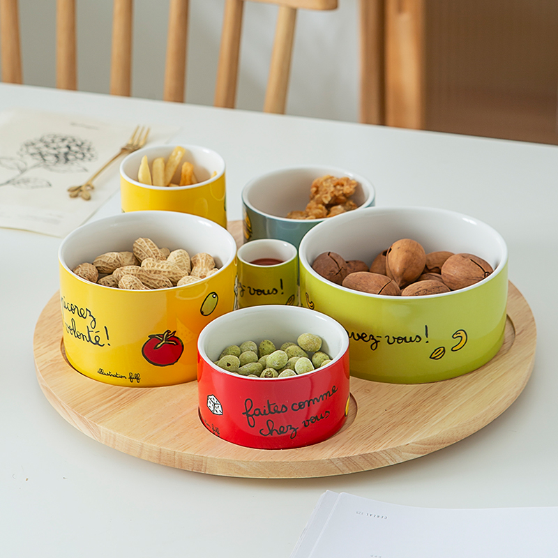 Bowl Set With Tray