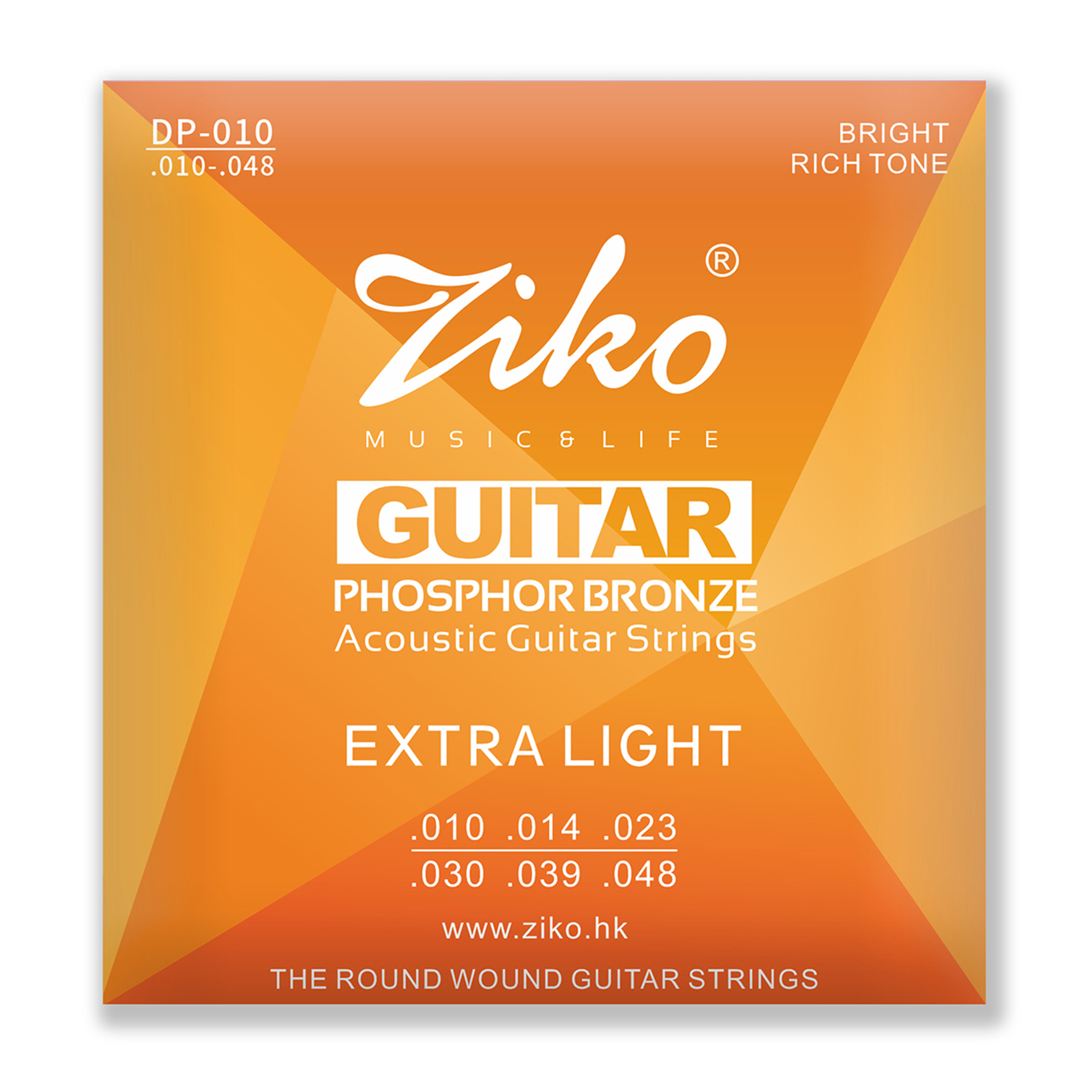 Ziko Acoustic Guitar Strings DP