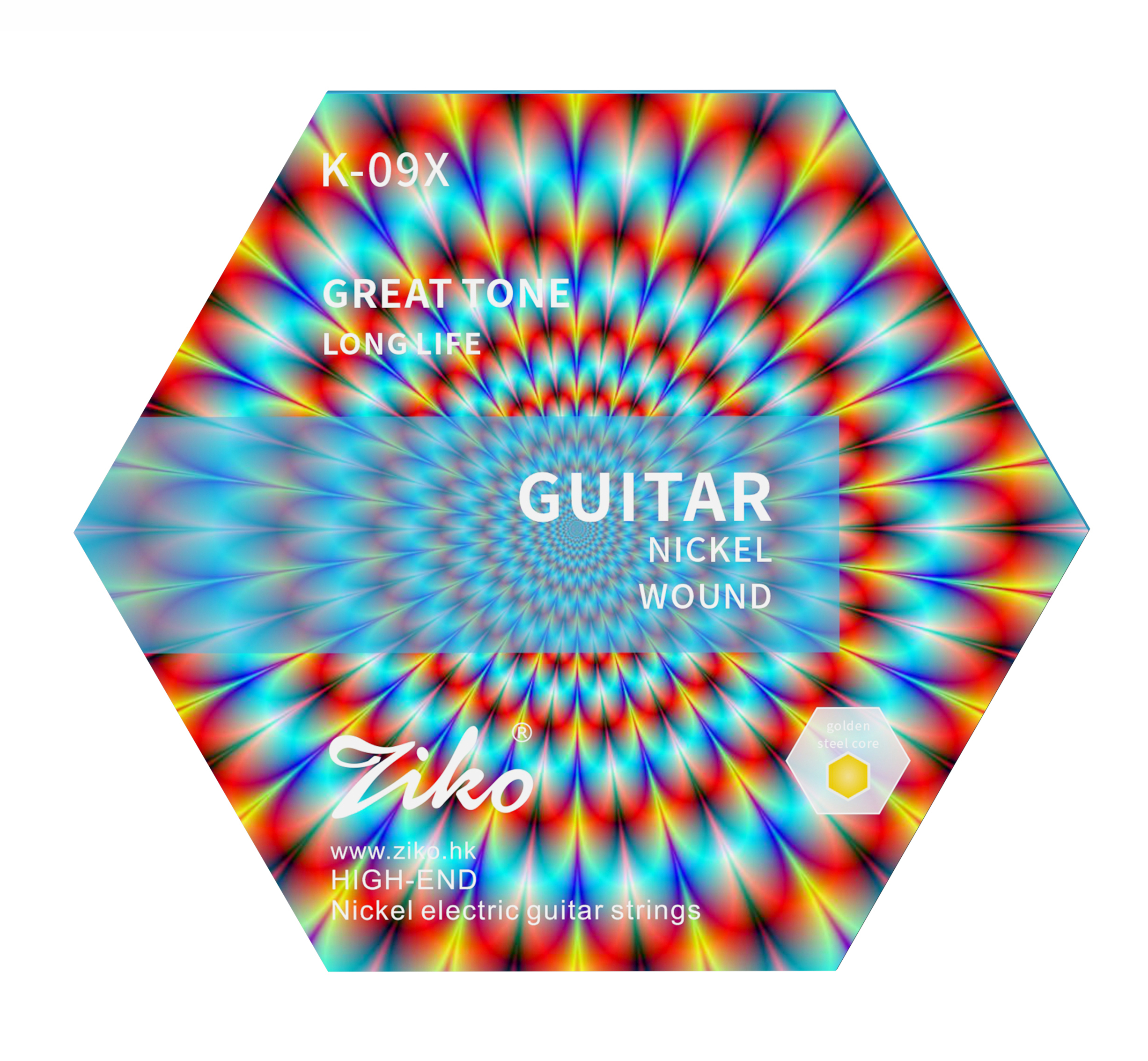 Ziko Electric Guitar Strings Mix-color K