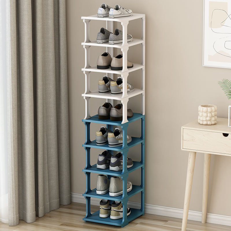 Fashion Creative Display Rack Light Luxury Hot Sale Storage Holder Modern Simple plastic Shoe Rack