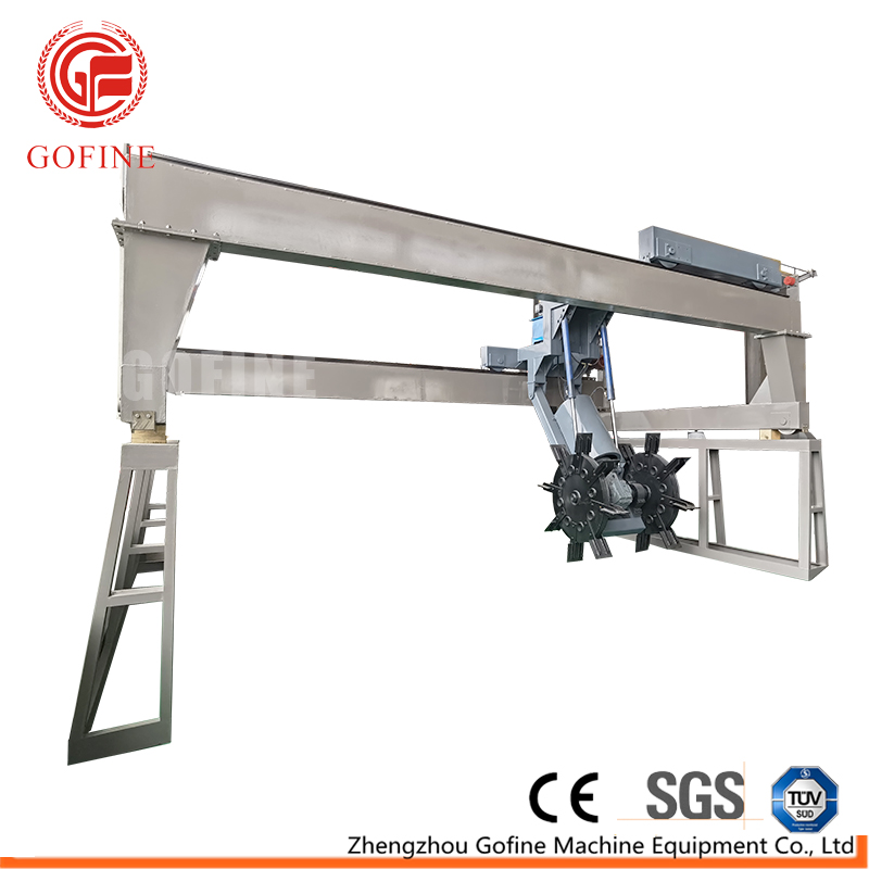 Gofine energy saving fermentation compost machine for bio organic fertilizer food waste