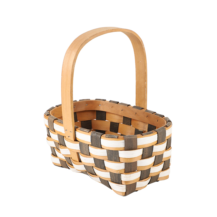 Jinliu customized home storage basket woodchip storage basket