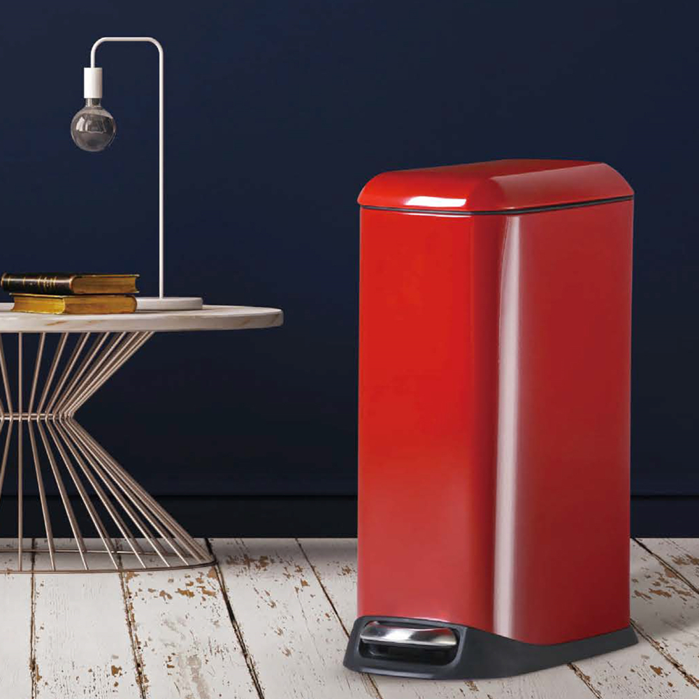 Narrow portable 10l 40l eco friendly household trash can with removable inner bucket SW6807A