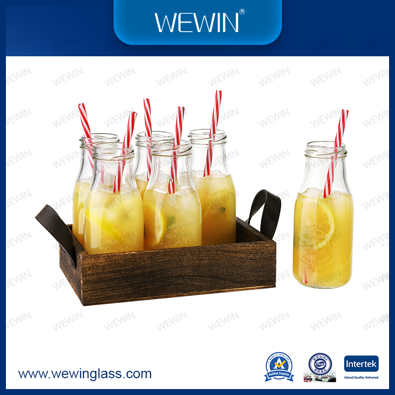 Six piece water bottle set