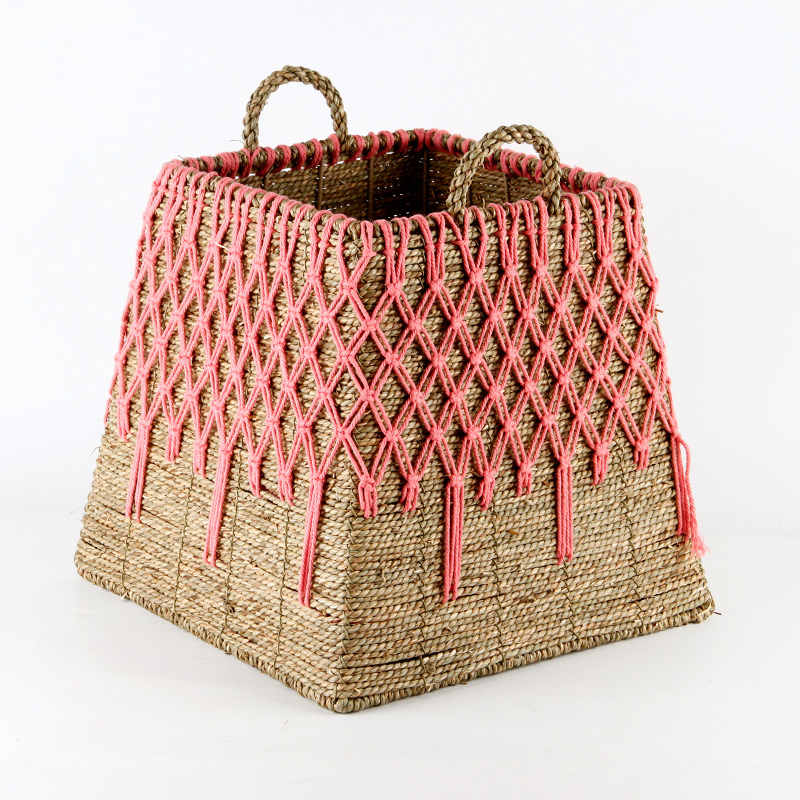 jinliu natural material storage basket storage bins woven basket
