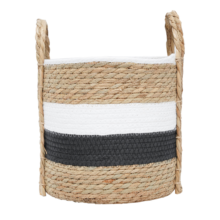 jinliu natural material storage basket storage bins woven basket