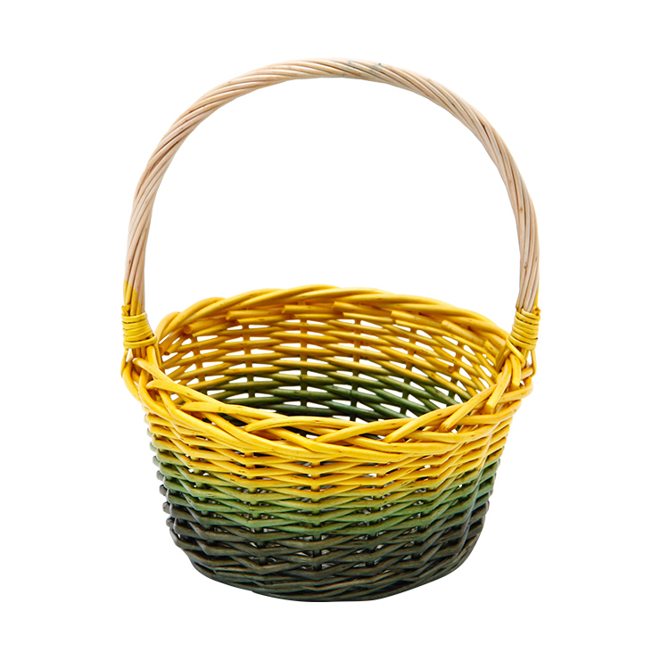 Jinliu woven wicker storage basket handmade home storage basket