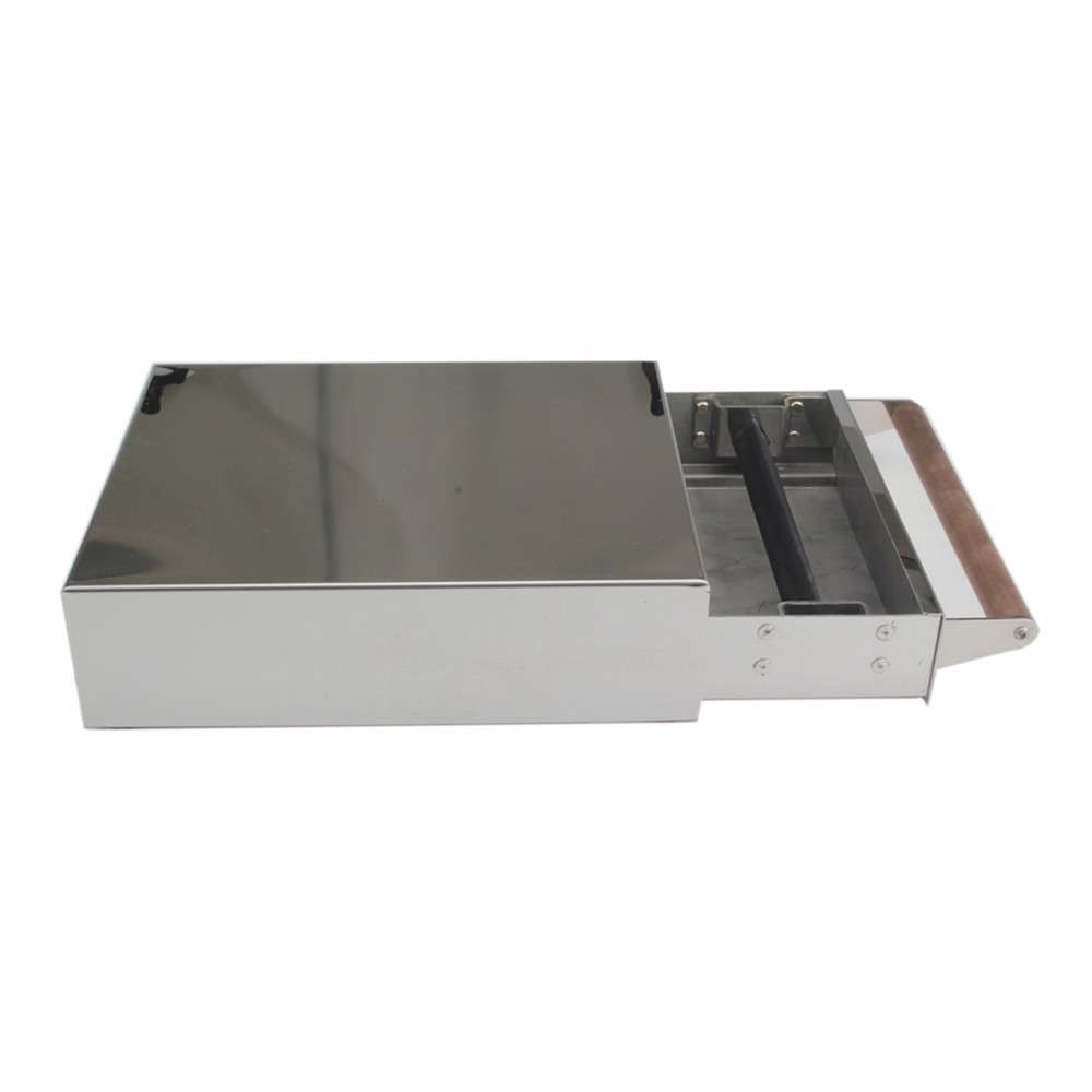 Stainless steel coffee ground knock box