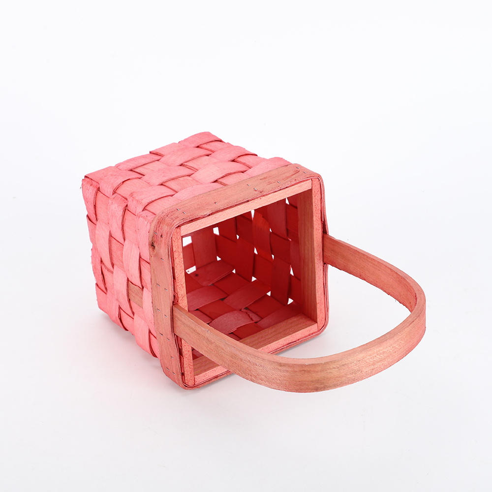 Jinliu customized home storage basket woodchip storage basket