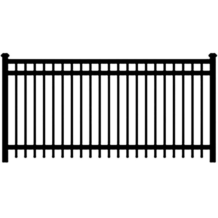 Black Wrought Iron Fence