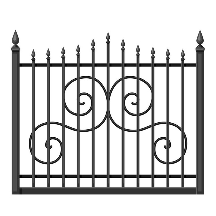 Decorative Wrought Iron Fence