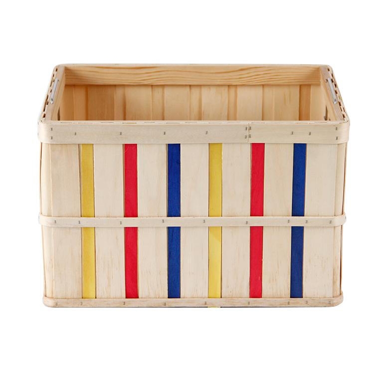 Jinliu woven wicker storage basket handmade home storage basket