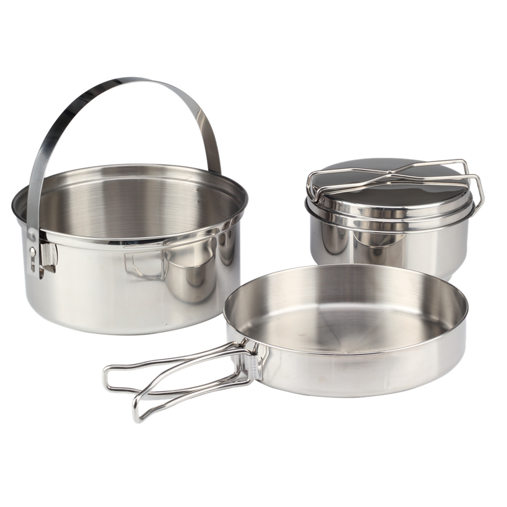 Outdoor cookware and lunch box